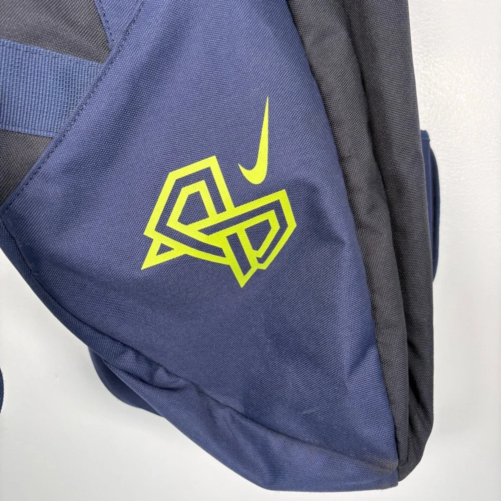 Nike MVP Edge Baseball Backpack Large Navy Blue Water Resistant Sports Equipment